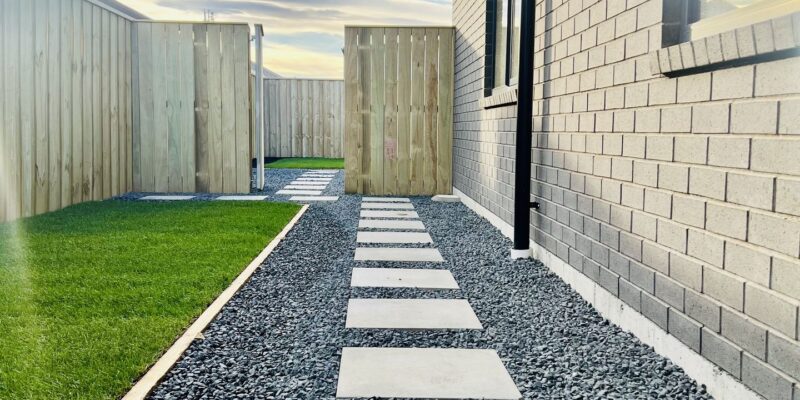 Landscape design and construction project by SK Civil in Christchurch